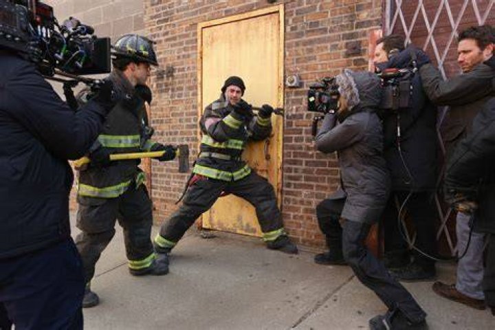 Chicago Fire Behind the Scenes We Called Her Jelly Bean Photo