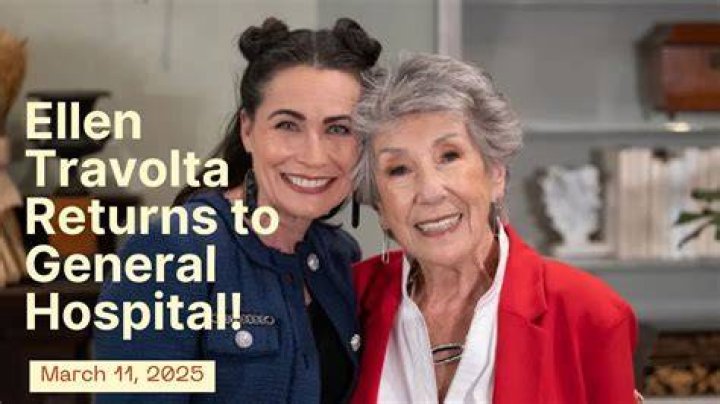 Ellen Travolta Returns to General Hospital Michael Fairman TV