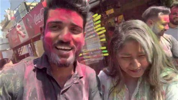 Holi mein kiya bhut sara funn 🥰🥰🥰🥰🥰 prashesharma. youtube vlog YouTube