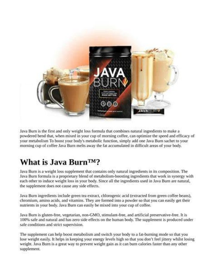 Java Burn Reviews Hidden Dangers Revealed for Customers? Islands