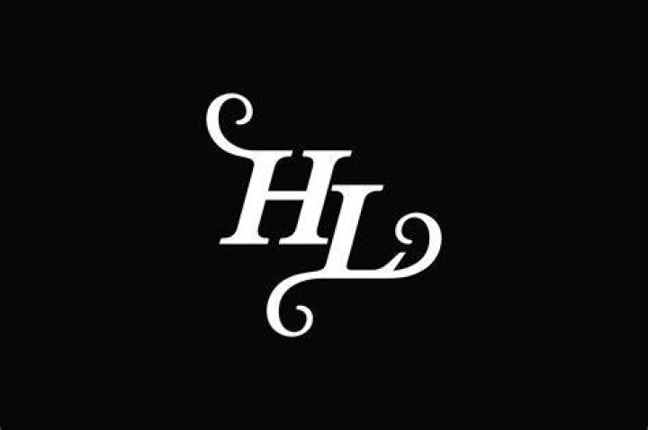 Monogram HL Logo V2 Graphic by Greenlines Studios &middot; Creative Fabrica