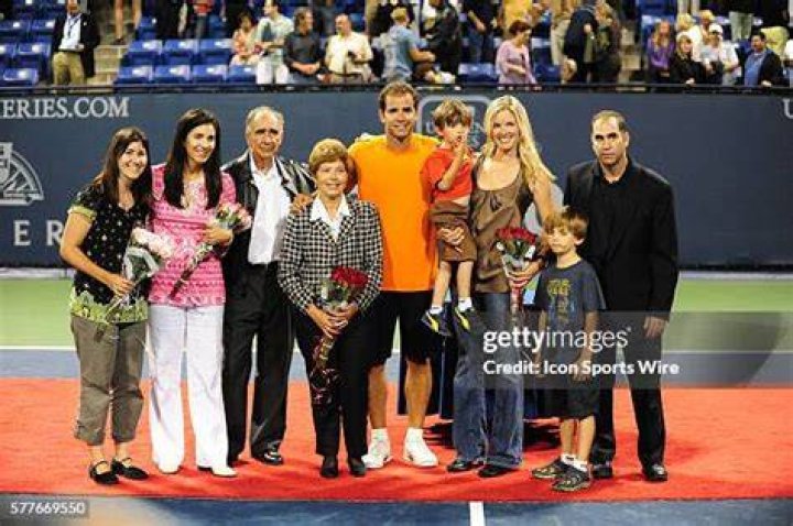 Pete Sampras Sister Marion And Stella Brother Gus And Family