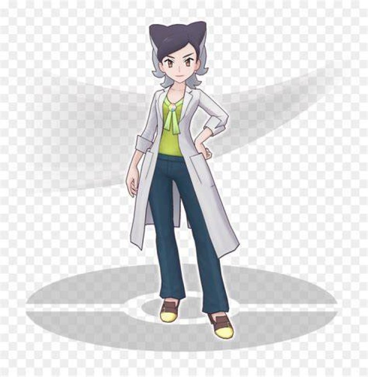 Pokemon Masters Professor Bellis Transparent by Ninilene on DeviantArt