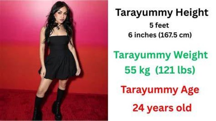 Tarayummy Height, Weight, Age, Boyfriend, Family, Facts, Biography